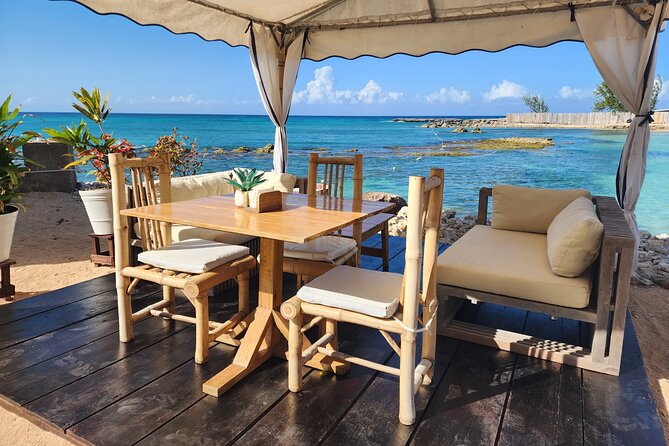 Falmouth Oceanfront Cabana Experience - A beachside massage is an optional treat