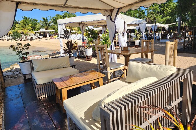 Falmouth Oceanfront Cabana Experience - The service style and staff attention