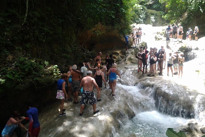 Falmouth Shore Excursion Blue Hole and Dunn's River Falls Combo - What the $151.24 price really covers