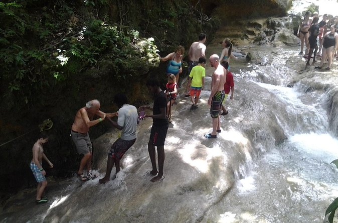 Falmouth Shore Excursion Blue Hole and Dunn's River Falls Combo - Who should book this adventure