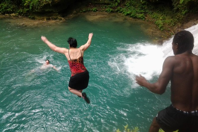 Falmouth Shore Excursion: Blue Hole, White River Tubing - At a glance