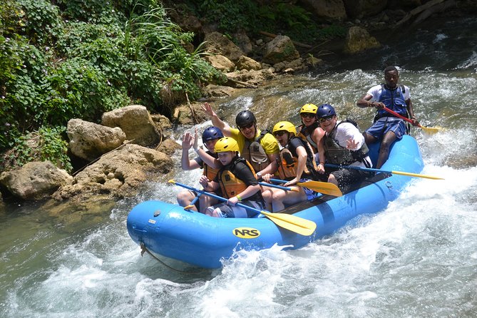 Falmouth Waterfalls Rafting and Beach Adventure - Key points at a glance