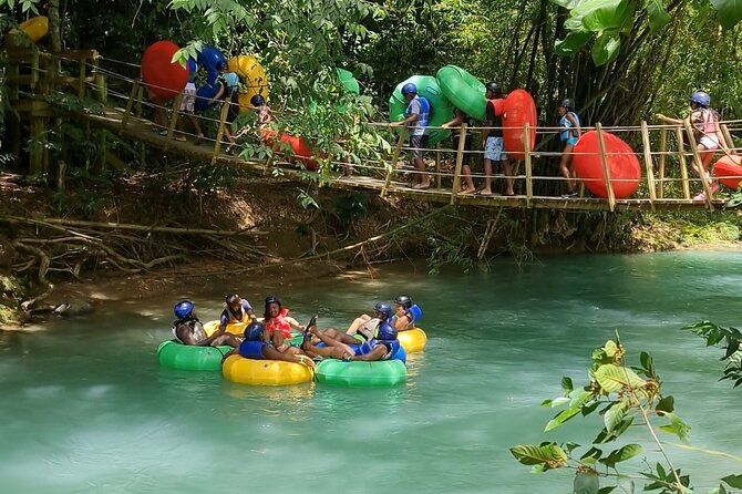 Falmouth Waterfalls River Tubing and Beach Adventure - A short walk beside the waterfalls