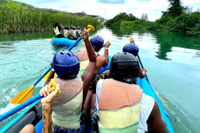 Falmouth Waterfalls River Tubing and Beach Adventure