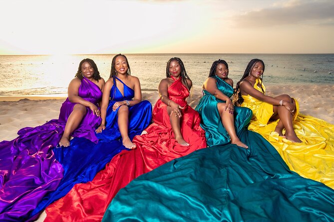 Flying Dress Photoshoot in Jamaica - The private setting and personal attention