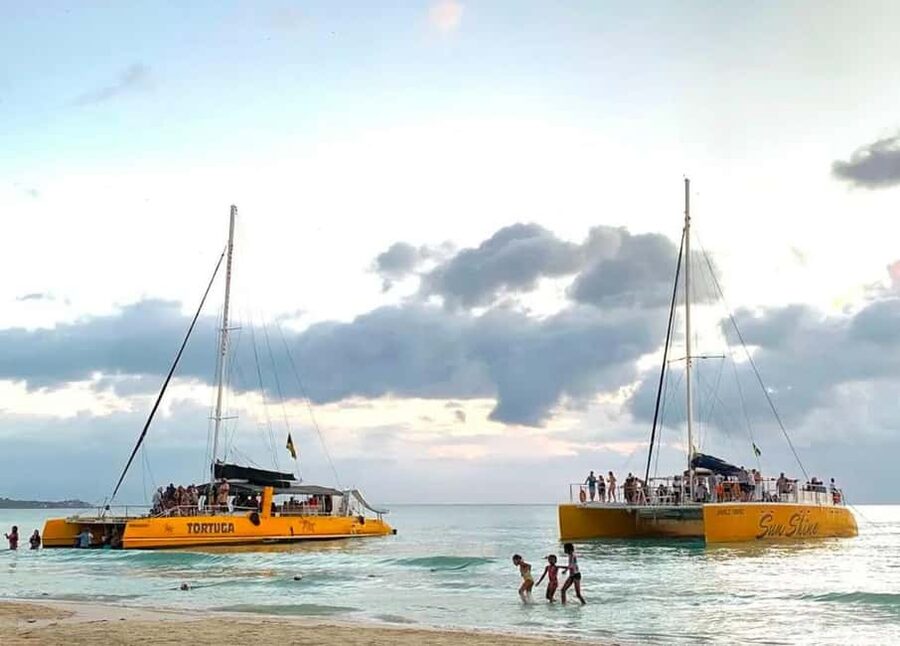 From Falmouth/Ocho Rios: Negril Beach and Catamaran Cruise - The long road to Negril