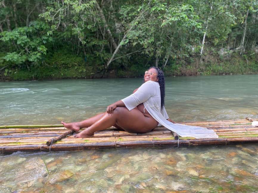 From Montego Bay: Bamboo Rafting & Limestone Massage Tour - The limestone foot massage