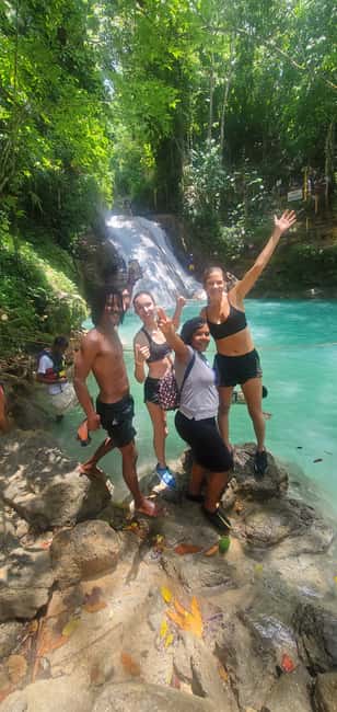 From Montego Bay: Blue Hole Waterfall Experience - The Guide Makes a Difference