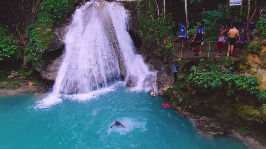 From Montego Bay: Blue Hole Waterfall Experience - Following the River Through the Forest