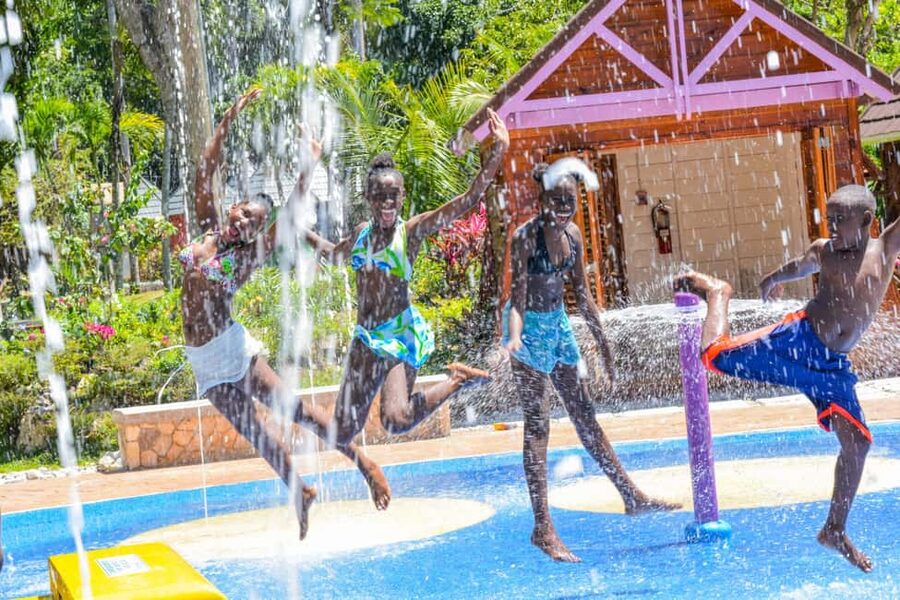 From Montego Bay: Dunn’s River Falls Experience - The 600-foot climb from beach to waterfall