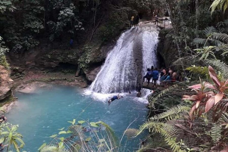 From Ocho Rios: Blue Hole & Dunn's River Falls Tour - Two Jamaican water stops, one busy morning
