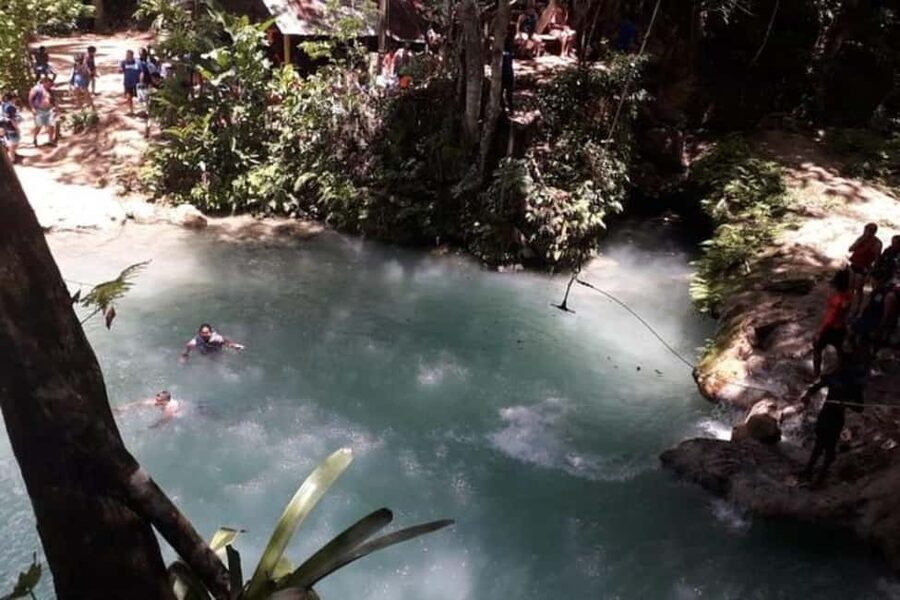 From Ocho Rios: Blue Hole & Dunn's River Falls Tour - Blue Hole: swimming, rope swings, and cliff jumps