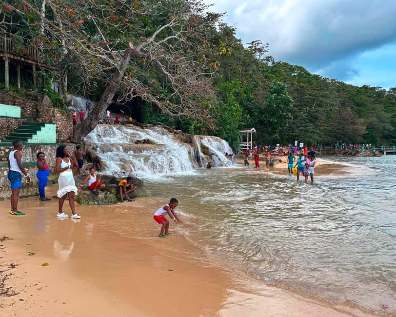 From Ocho Rios / Runaway Bay: Day Trip to Dunn's River Falls - Photos, slides, and swimming lagoons