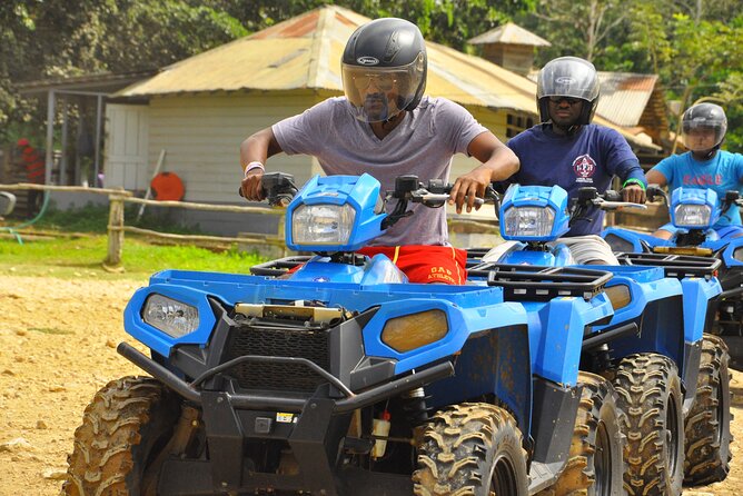 Full Day ATV, Ricks Café, Beach and Shopping Tour from Montego Bay - Green Island Is Where the Adventure Starts