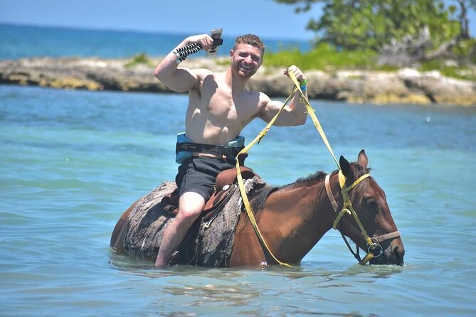Full Day Private ATV with Zipline and Horseback Riding in Negril - ATV riding through the Jamaican countryside