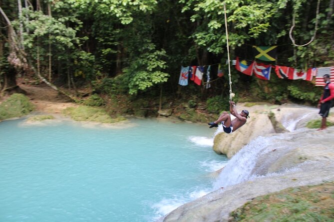 Full-Day Tour of Blue Hole and Dunn's River Falls, Including Fees - Key points to know before booking