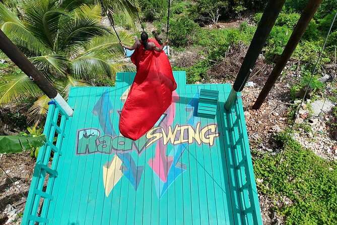 Giant Bali Inspired Swing - Adding bamboo rafting or a river tour