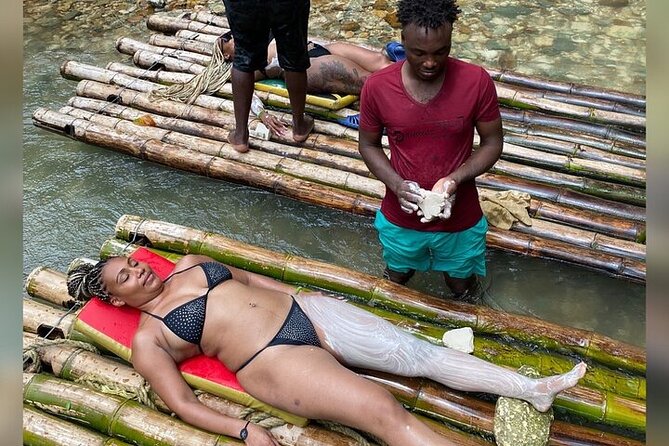 Great River bamboo Rafting and Margaritaville from Montego Bay - Who will enjoy this outing most?