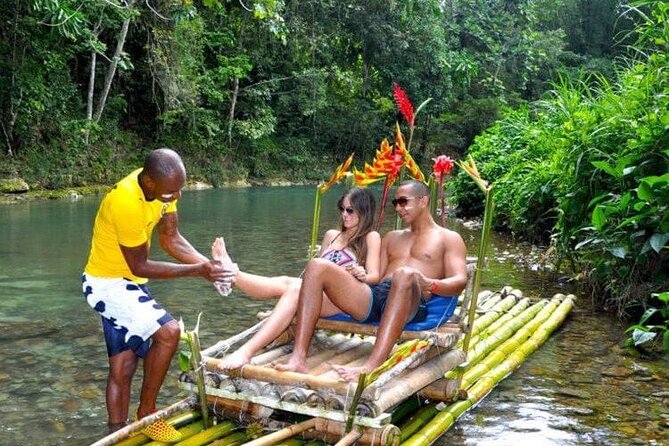 Great River Rafting with Limestone body or Foot Massage - What the one-hour raft ride feels like