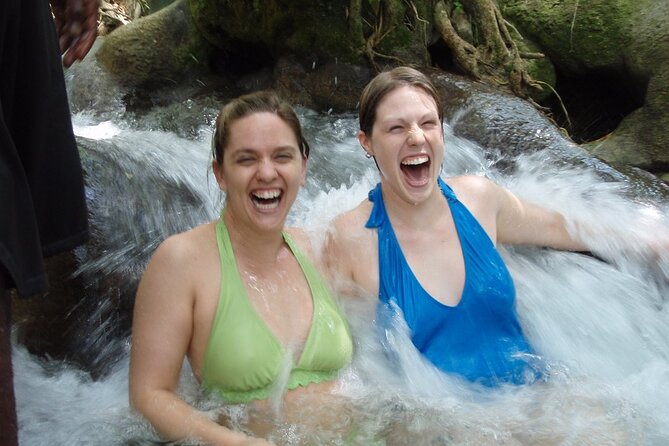 Green Grotto Caves and Dunn's River Falls Guided Tour with Admission - Scotchies Drax Hall for jerk chicken and pork