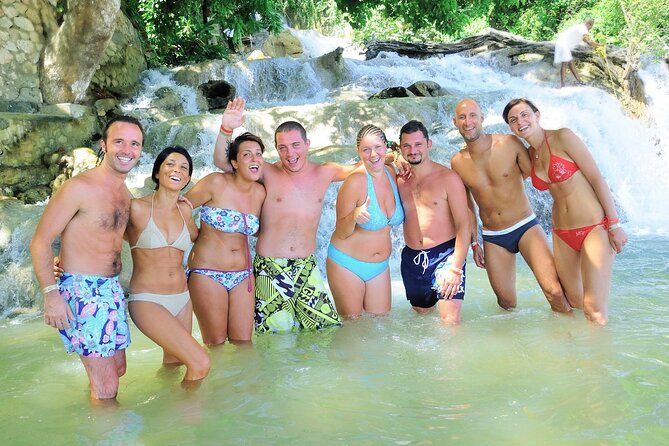 Green Grotto Caves and Dunn's River Falls Guided Tour with Admission - What to pack for water, caves, and a long drive