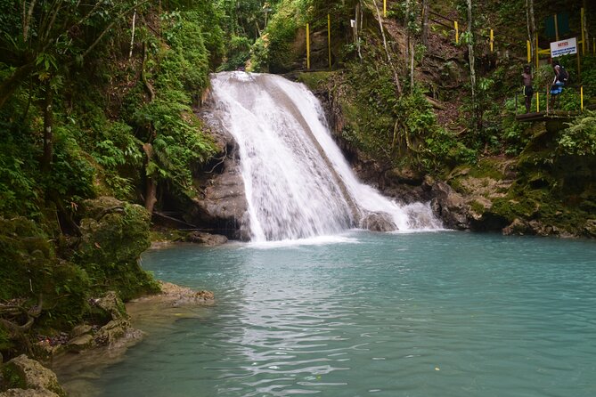 Horse Back Riding and Blue Hole From Montego Bay - Blue Hole’s waterfalls and mineral spring water