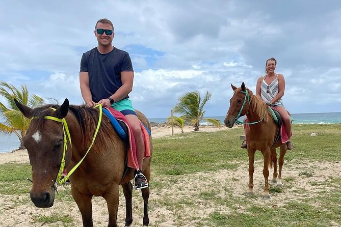 Horseback Ride and Swim Jamaica - Gentle horses and responsible handling