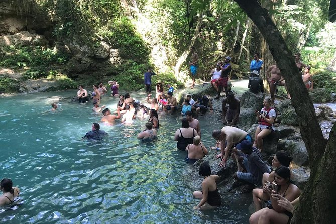 Horseback Ride, Blue Hole, Secret Falls, River Rafting & Tubing - A big Jamaican day in one private vehicle