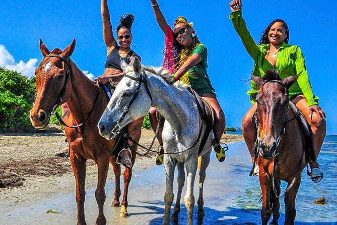Horseback Ride & Swim Jamaica/Montego Bay - Following the tropical trail toward the coast