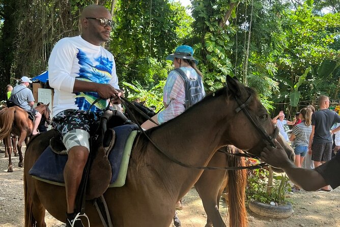 Horseback Riding Adventure in Jamaica - Swimming with the horse, if conditions permit
