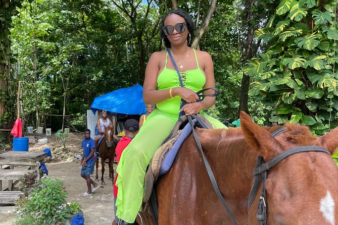 Horseback Riding and Swimming then Dunn's River Falls - What the Stables and Beach Stop Are Really Like