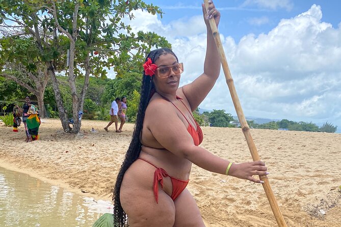 Horseback riding + Bamboo river rafting tour from Ocho Rios - Mammee Bay horseback riding: village, forest, then the sea