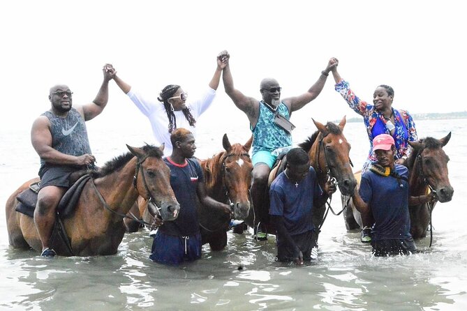 Horseback Riding in the ocean & Bamboo Rafting from Ocho Rios - What the river ride does not include