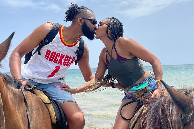 Horseback Riding in the ocean & Bamboo Rafting from Ocho Rios - The White River ride begins with calm water and short rapids