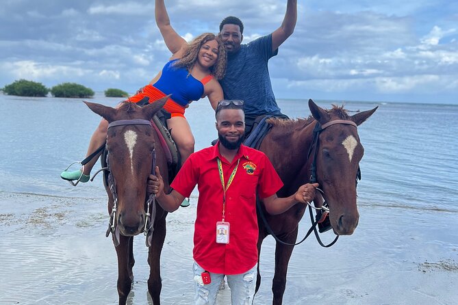 Horseback Riding In The Ocean from Montego Bay Private Transfer - Arriving at St Ann’s Bay Horse Back Riding Association