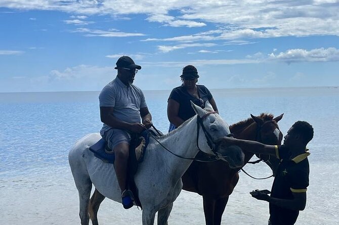 Horseback Riding in the Ocean from Ocho Rios & Runaway Bay - Entering the ocean on horseback