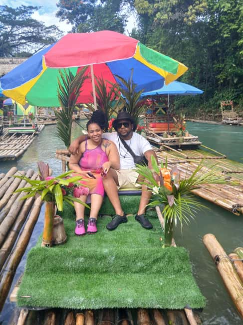 Jamaica Bamboo Rafting Experience with Limestone Massage - The limestone foot massage