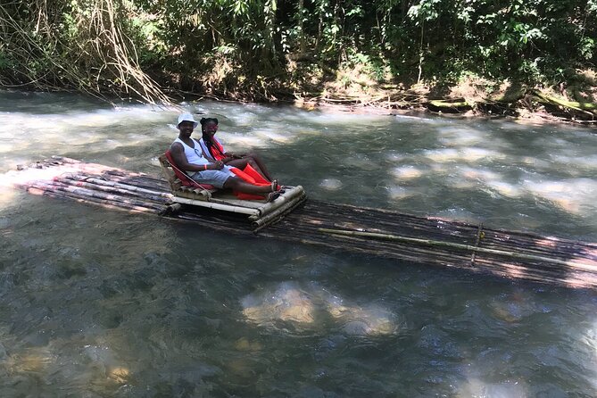 Jamaica Bamboo Rafting Tour Limestone Foot Massage - The bamboo raft ride itself