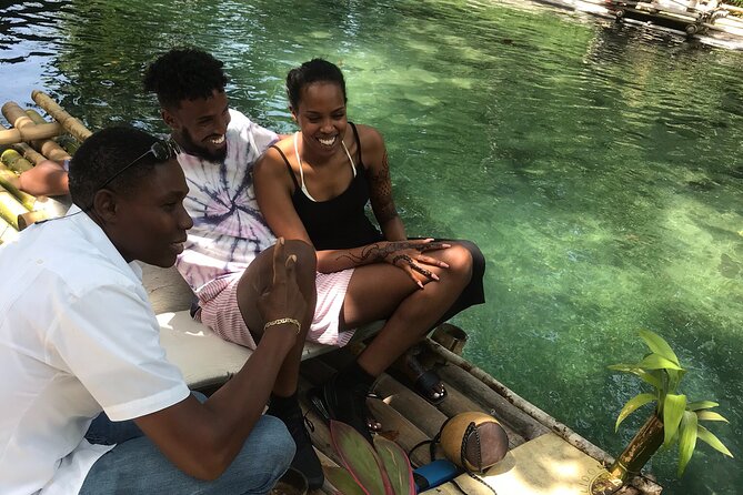 Jamaica Bamboo Rafting Tour Limestone Foot Massage - The limestone foot massage