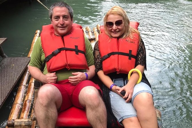 Jamaica Bamboo Rafting Tour Limestone Foot Massage - Group size, comfort, and physical demands