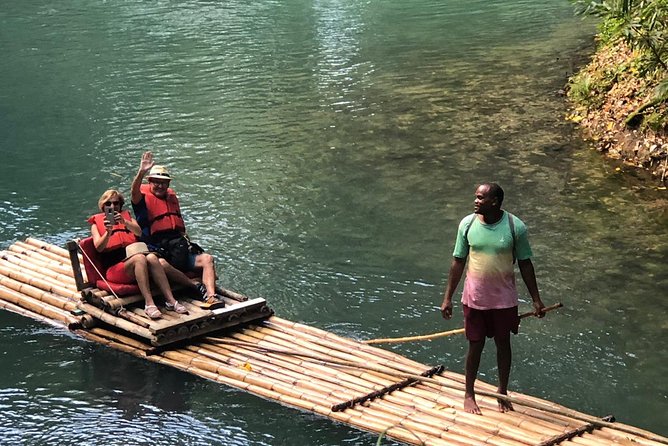 Jamaica Martha Brae Bamboo Rafting with Bus Transportation - From Montego Bay to the river