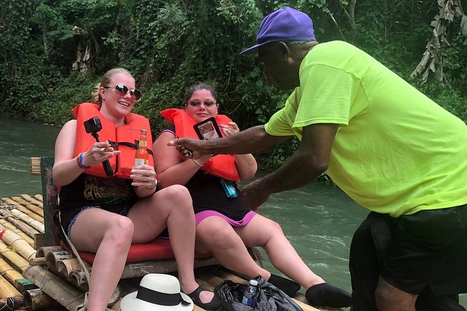 Jamaica Martha Brae Bamboo Rafting with Bus Transportation - Arrival, boarding, and the first few minutes