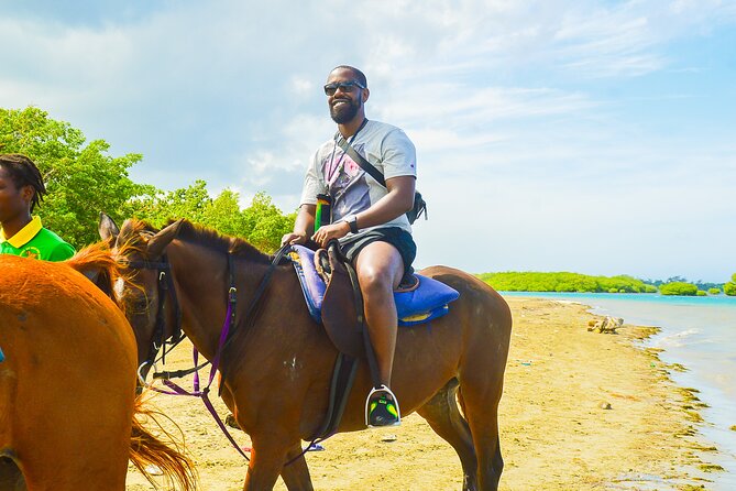 Jamaica's Ocean Horseback Bamboo Raft Adventure and Transport - Why the ocean portion is the main draw