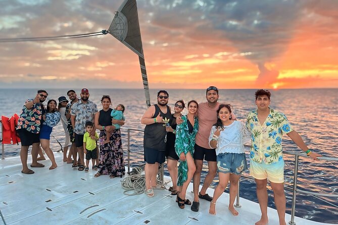 Jamwest Beach Negril Family Catamaran Cruise Pick up from Lucea - Setting sail with drinks and music