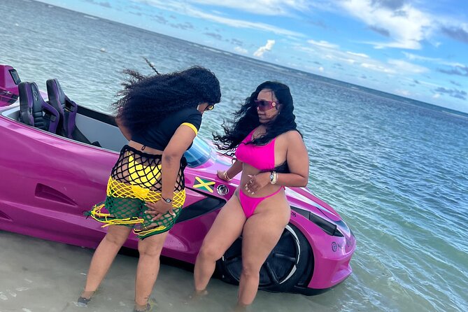Jet Cars in Montego Bay and Private Transportation - Taking the wheel on Montego Bay’s Caribbean water