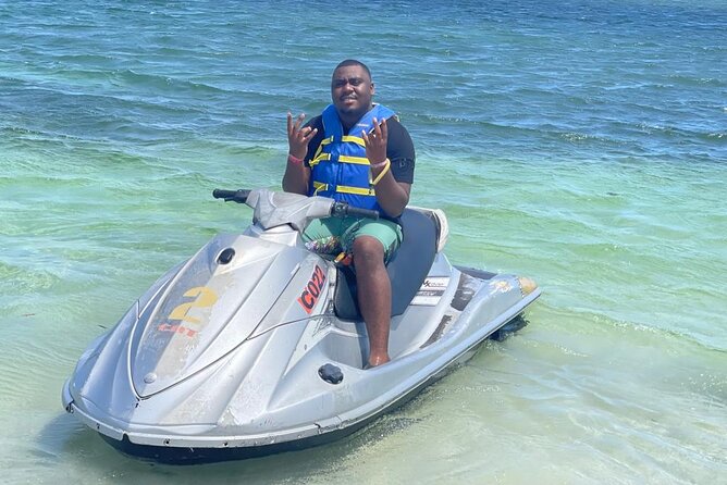 Jet Ski and Margaritaville day vibes. - Thirty Minutes on Montego Bay’s Clear Water
