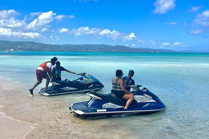 Jet Ski in Montego Bay - Safety briefing and getting ready