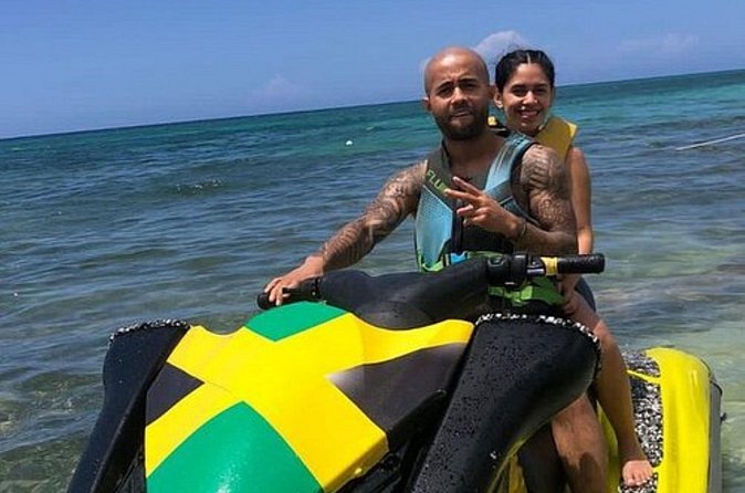 Jetcar ski experience in montego bay jamaica - KFC, jerk chicken, or no meal