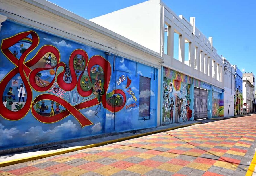 Kingston Creative: Mural Art Walking Tour - Water Lane, where Kingston’s walls become storybooks