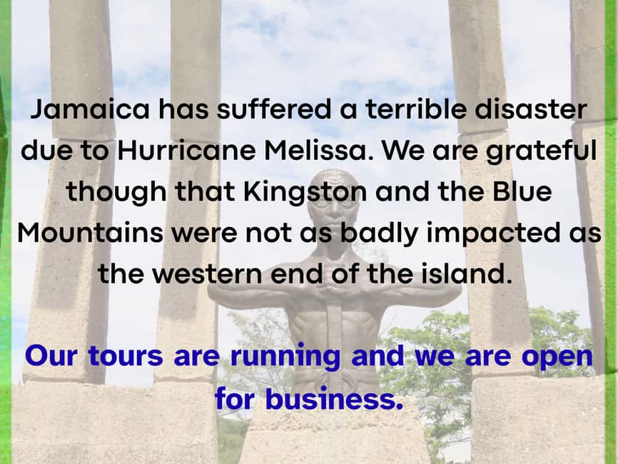 Kingston: Story of Jamaican Music Tour including Entry Fees - Key points at a glance